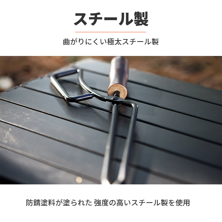 Fireplace tong 火バサミ