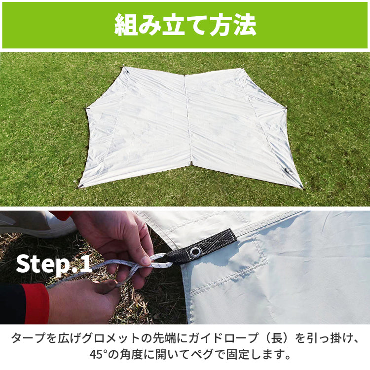 バタフライタープ