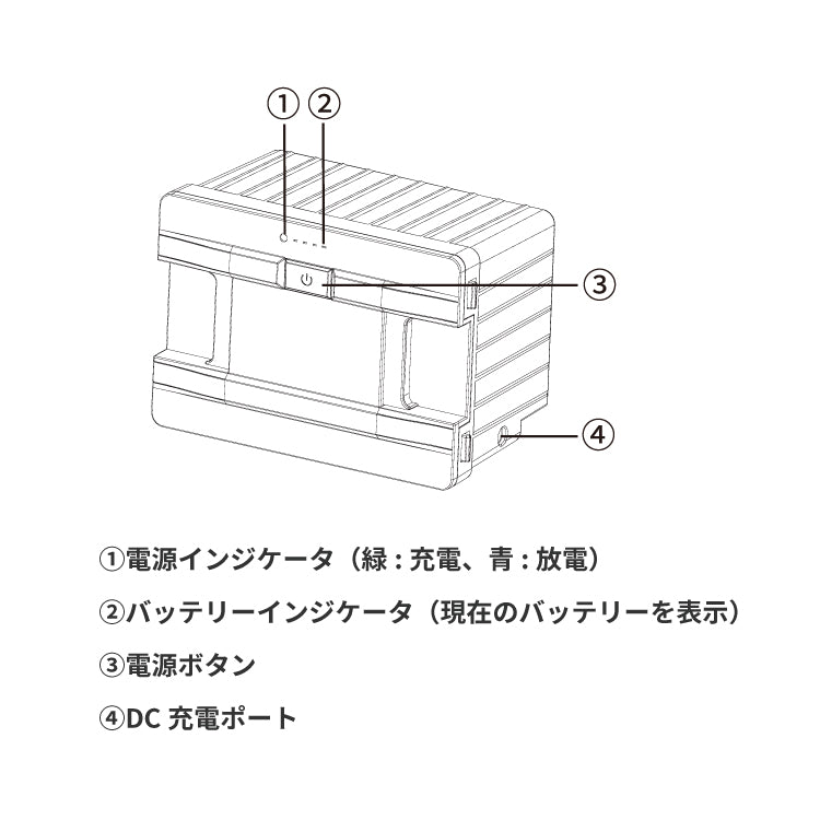 車載冷蔵庫 専用バッテリー