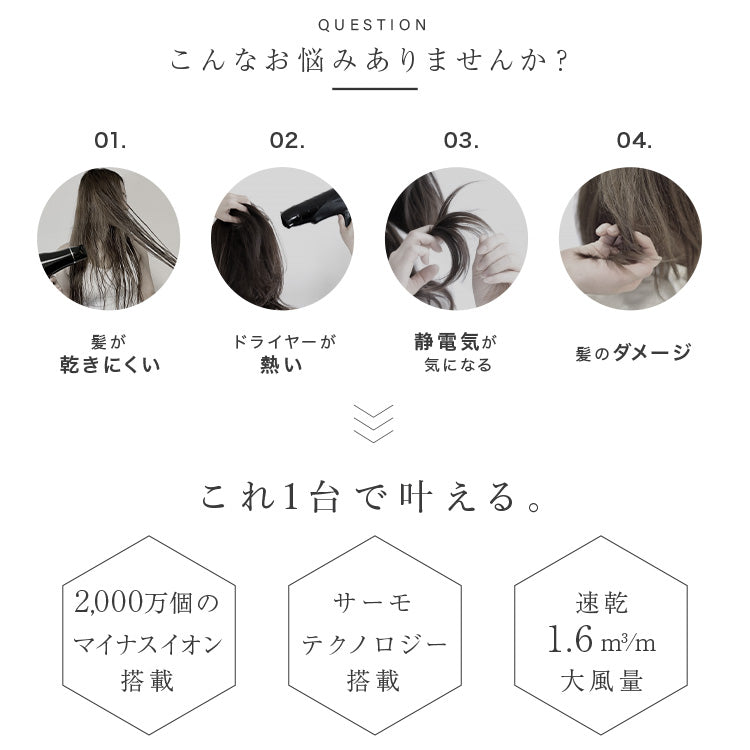 LUSINA ルシーナ - ヘアドライヤー